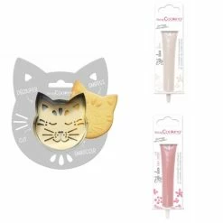 Les meilleures critiques de 👏 ScrapCooking Emporte Pièce Modelage Kit Pour Biscuit En Relief Chat + 2 Stylos Au Chocolat Blanc Et Rose Pastel ✨