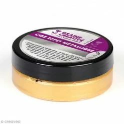 Bon marché 🧨 Graine Créative Cire Pour Patine Cire Patine Effet Metallique - Doré ✔️
