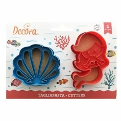Acheter 🔥 Decora Emporte Pièce Patisserie Emportes Pièces Sirène Et Coquillage ✔️