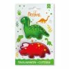 Vente flash ❤️ Decora Emporte Pièce Patisserie Emporte Pièce Dinosaure - Brontosaure Et Triceratops ✔️