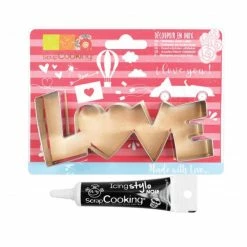 Top 10 🎉 ScrapCooking Emporte Pièce Modelage Découpoir à Biscuits En Inox Love + Stylo De Glaçage Noir 💯