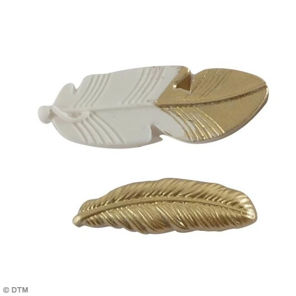 Bon marché 😉 Moule Porcelaine Froide Mini Moule Silicone Souple DTM - Plumes - 5 Formes ✔️ 2 Bon marché 😉 Moule Porcelaine Froide Mini Moule Silicone Souple DTM - Plumes - 5 Formes ✔️ – Image 2