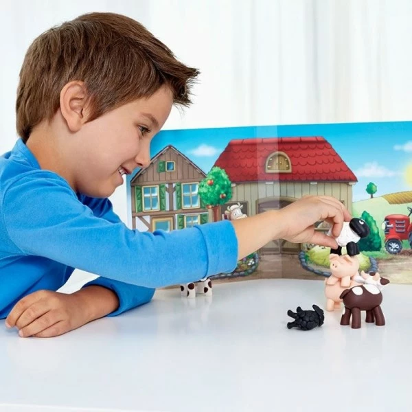 Le moins cher 🧨 Artif Emporte Pièce Modelage Coffret Fimo Kids, Animaux De La Ferme, 4 Pains à Modeler Et Accessoires, Kit Créatif Enfant 🔔 3 Le moins cher 🧨 Artif Emporte Pièce Modelage Coffret Fimo Kids, Animaux De La Ferme, 4 Pains à Modeler Et Accessoires, Kit Créatif Enfant 🔔 – Image 3