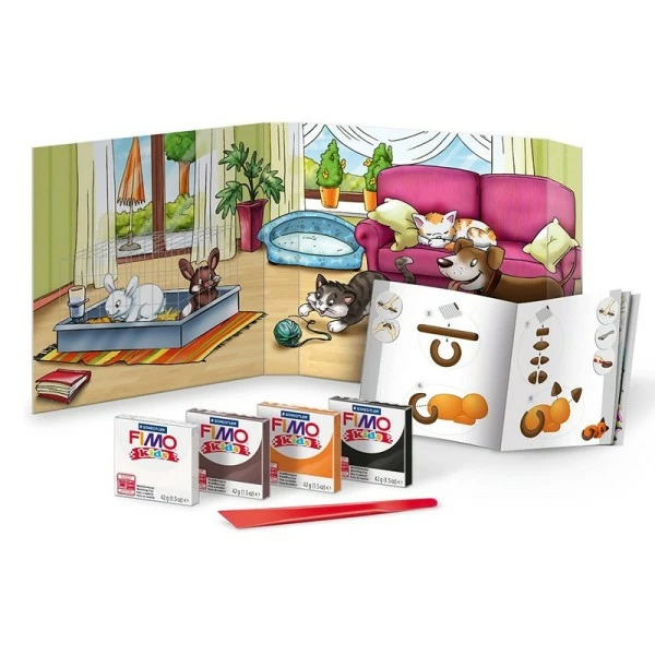 Offres ⌛ Artif Emporte Pièce Modelage Coffret Fimo Kids, Animaux, 4 Pains à Modeler Et Accessoires, Kit Créatif Enfant 😍 2 Offres ⌛ Artif Emporte Pièce Modelage Coffret Fimo Kids, Animaux, 4 Pains à Modeler Et Accessoires, Kit Créatif Enfant 😍 – Image 2