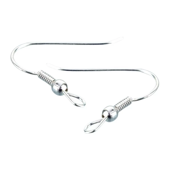 Sortie 💯 Artif Support Bijoux Fimo Gros Lot 50 Paires Crochets Boucle D'oreilles, Argenté, Haut. 19 Mm, Sans Nickel 🔔 2 Sortie 💯 Artif Support Bijoux Fimo Gros Lot 50 Paires Crochets Boucle D'oreilles, Argenté, Haut. 19 Mm, Sans Nickel 🔔 – Image 2