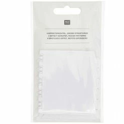 Meilleure vente 🔔 Rico Design Outil Modelage Spatules à Effets - Motifs Grossiers - 4 Pcs ✨