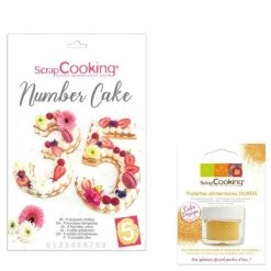Top 10 🥰 ScrapCooking Emporte Pièce Modelage Coffret Number Cake + Paillettes Dorées 🎁