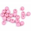Nouveau ❤️ Czech Beads Exclusive Moule Fimo 20pc (59) Rose Clair Mat Acrylique Perles Ø10mm, Plastique 💯