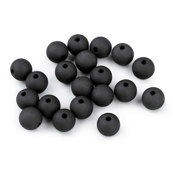 Acheter 🎁 Czech Beads Exclusive Moule Fimo 20pc (50) Blackgrey Foncé Mat Acrylique Perles Ø10mm, Plastique ✔️ 2 Acheter 🎁 Czech Beads Exclusive Moule Fimo 20pc (50) Blackgrey Foncé Mat Acrylique Perles Ø10mm, Plastique ✔️ – Image 2