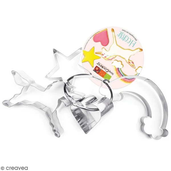 Les meilleures critiques de 🛒 ScrapCooking Emporte Pièce Patisserie Set Emporte-pièce En Inox - Licorne - 4 Pcs 🎉 1 Les meilleures critiques de 🛒 ScrapCooking Emporte Pièce Patisserie Set Emporte-pièce En Inox - Licorne - 4 Pcs 🎉