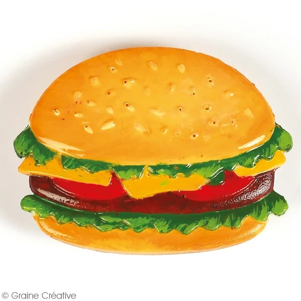 Offres 😍 Graine Créative Moule Fimo Moule En Silicone Junk Food - 20 X 13 Cm - 12 Formes 😀 4 Offres 😍 Graine Créative Moule Fimo Moule En Silicone Junk Food - 20 X 13 Cm - 12 Formes 😀 – Image 4