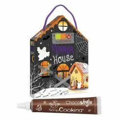 Coupon 🌟 ScrapCooking Emporte Pièce Modelage Découpoirs Inox Maison De L'Horreur + 1 Stylo Chocolat 😉