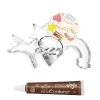 Sortie 🛒 ScrapCooking Emporte Pièce Modelage 4 Découpoirs Licorne + 1 Stylo Chocolat 🎁