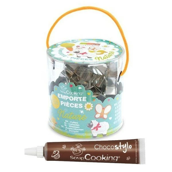 Les meilleures critiques de 🔥 ScrapCooking Emporte Pièce Modelage 16 Emporte-pièces Nature + 1 Stylo Chocolat 😉 1 Les meilleures critiques de 🔥 ScrapCooking Emporte Pièce Modelage 16 Emporte-pièces Nature + 1 Stylo Chocolat 😉
