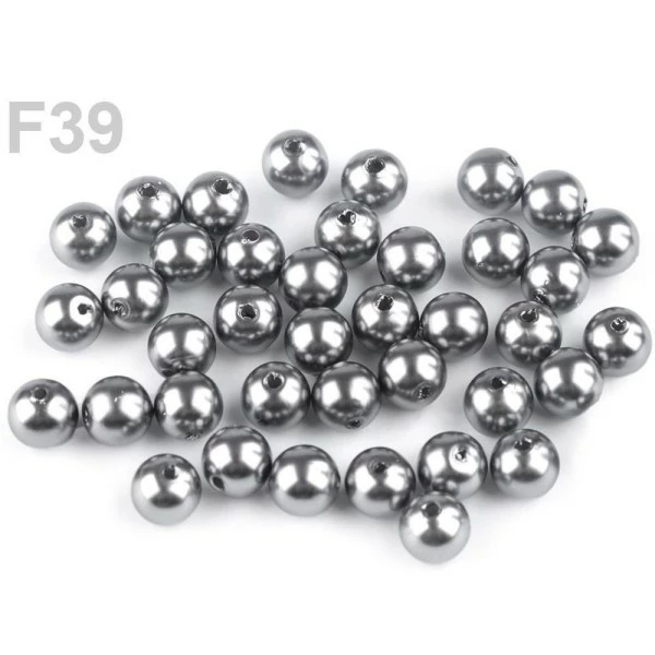 Budget ⭐ Czech Beads Exclusive Moule Fimo 10g F39grey Plastique Imitation Perles De Nacre Coup D'Œil 8mm, Rond, Talon, Talon Léger, Perle De L 🎁 1 Budget ⭐ Czech Beads Exclusive Moule Fimo 10g F39grey Plastique Imitation Perles De Nacre Coup D'Œil 8mm, Rond, Talon, Talon Léger, Perle De L 🎁