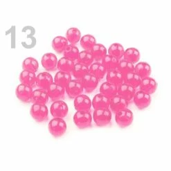 Promo 🔥 Czech Beads Exclusive Moule Fimo 10g En Plastique Rose Perles Rondes 8mm Transparent 🎁