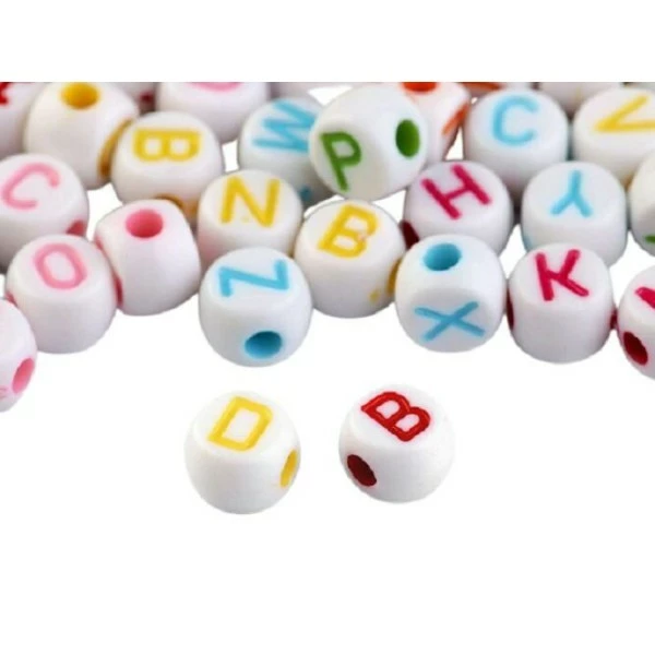 Grosses soldes ⭐ Czech Beads Exclusive Moule Fimo 1bag Ix De Couleurs En Plastique Ronde Perles Avec Des Lettres Ø7mm, D'Autres 😀 1 Grosses soldes ⭐ Czech Beads Exclusive Moule Fimo 1bag Ix De Couleurs En Plastique Ronde Perles Avec Des Lettres Ø7mm, D'Autres 😀