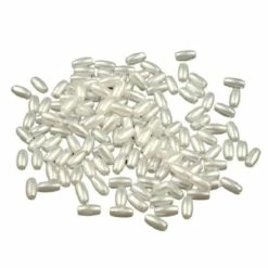 Les meilleures critiques de 🎉 Czech Beads Exclusive Moule Fimo 5g De Perles En Plastique Imitation Perles De Nacre Coup D'Œil 3x6mm Riz, L'Échelle De Tirant Trou 🌟