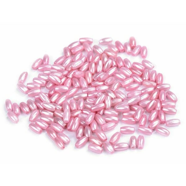 De gros ✨ Czech Beads Exclusive Moule Fimo 5g D'Argent En Plastique Imitation Perles De Nacre Coup D'Œil 3x6mm Riz, L'Échelle De Tirant Trou 👍 3 De gros ✨ Czech Beads Exclusive Moule Fimo 5g D'Argent En Plastique Imitation Perles De Nacre Coup D'Œil 3x6mm Riz, L'Échelle De Tirant Trou 👍 – Image 3