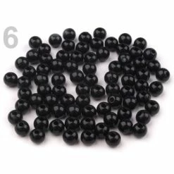Le moins cher 🔥 Czech Beads Exclusive Moule Fimo 10g 6 Noir En Plastique Perles Rondes 6mm Transparent, Perles De Décoration, De Perles Accessoires, 😉
