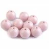 Le moins cher ⌛ Czech Beads Exclusive Moule Fimo 5pc Rose Pâle En Plastique Perles Rondes De Couleur Ø20mm, Opaque ⌛