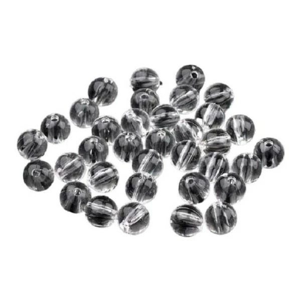 Vente flash 🛒 Czech Beads Exclusive Moule Fimo 10g De Plastique Transparent Perles Rondes 8mm Transparent 👍 1 Vente flash 🛒 Czech Beads Exclusive Moule Fimo 10g De Plastique Transparent Perles Rondes 8mm Transparent 👍