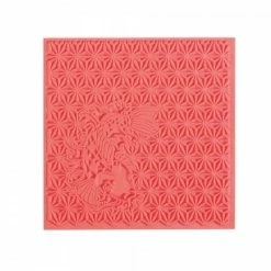 Promo 🤩 Perlesmania Plaque De Texture Tapis De Texture Japonisant 9cm Pour Pate Fimo, Sculpey Cernit Graine Créative 265404 ✔️