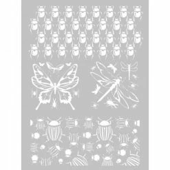 Les meilleures critiques de 😍 Perlesmania Plaque De Texture 1 Pochoir Insecte Pour Pate Fimo, Pate Polymere, Cernit, Sculpey Ref 265316 DTM 🎁