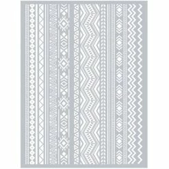 Meilleur prix 👏 Perlesmania Plaque De Texture 1 Pochoir Azteque Pour PATE FIMO,PATE POLYMERE, CERNIT, SCULPEY Ref 265310 DTM 🌟