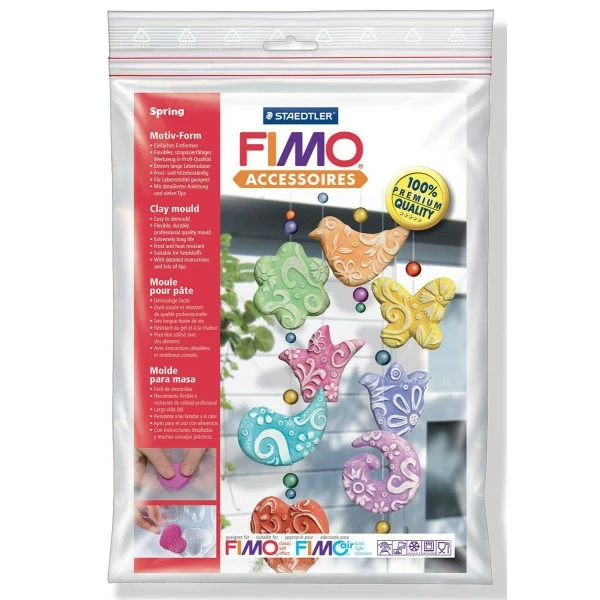 Budget 🌟 Czech Beads Exclusive Moule Fimo FIMO Moule En Silicone - Printemps Décoration De Printemps, Les Dispositions De L'Argile, Argile, De ⌛ 1 Budget 🌟 Czech Beads Exclusive Moule Fimo FIMO Moule En Silicone - Printemps Décoration De Printemps, Les Dispositions De L'Argile, Argile, De ⌛