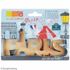 Acheter 🔔 ScrapCooking Emporte Pièce Patisserie Découpoir En Inox - Paris - 14 X 6,5 Cm ⌛ -Boutique Eberhard Faber unnamed file 1789