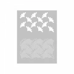 Budget 😀 Perlesmania Plaque De Texture 1 Pochoir Wax Pour Pate Fimo, Pate Polymere, Cernit, Sculpey Ref 265321 DTM 😉