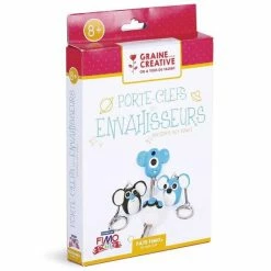 Meilleur prix 😉 Graine Créative Moule Fimo Coffret Pour Enfants Porte-Clés En Pâte Polymère - Les Envahisseurs 🛒
