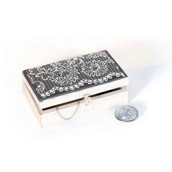 Nouveau 💯 Graine Créative Gabarit Pâte Polymère Pochoir Pâte Polymère Dentelle Florale 11,4 X 15,3 Cm 🛒 2 Nouveau 💯 Graine Créative Gabarit Pâte Polymère Pochoir Pâte Polymère Dentelle Florale 11,4 X 15,3 Cm 🛒 – Image 2