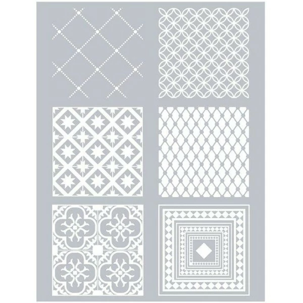 Promo ✔️ Graine Créative Gabarit Pâte Polymère Pochoir Pâte Polymère Carreaux De Ciment 11,4 X 15,3 Cm 🎁 1 Promo ✔️ Graine Créative Gabarit Pâte Polymère Pochoir Pâte Polymère Carreaux De Ciment 11,4 X 15,3 Cm 🎁