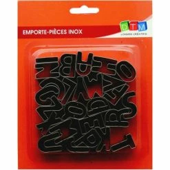 Remise 🔥 Graine Créative Emporte Pièce Modelage Lot De 26 Minis Emporte-pièces Inox Alimentaire, Petites Lettres Alphabet, Hauteur 25 Mm 😍