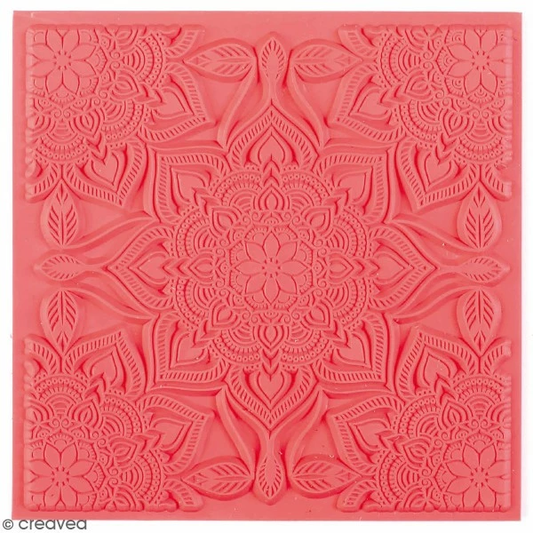 Vente flash 💯 Graine Créative Plaque De Texture Tapis De Texture Souple - Boho Chic - 9 X 9 Cm 🤩 1 Vente flash 💯 Graine Créative Plaque De Texture Tapis De Texture Souple - Boho Chic - 9 X 9 Cm 🤩