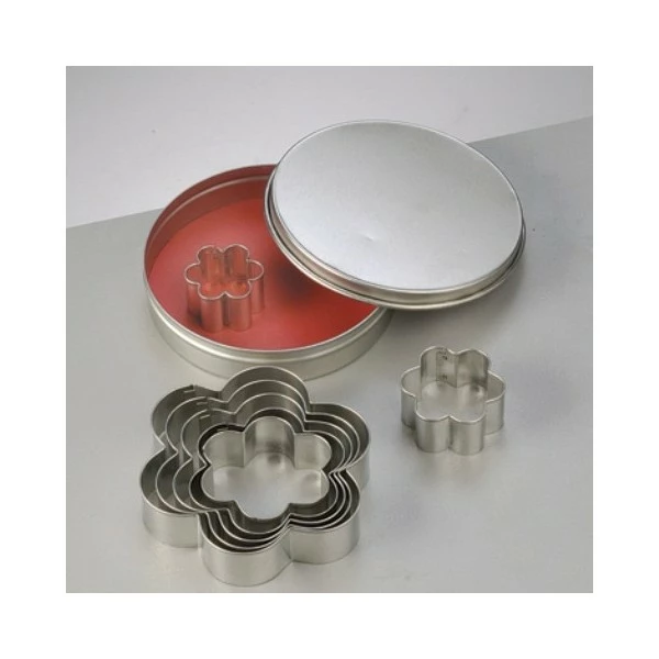 Acheter ⌛ Efco Emporte Pièce Modelage Lot De 7 Emporte-pièces En Inox, Fleurs, 2,5 à 9 Cm, Découpe Fleuri 💯 4 Acheter ⌛ Efco Emporte Pièce Modelage Lot De 7 Emporte-pièces En Inox, Fleurs, 2,5 à 9 Cm, Découpe Fleuri 💯 – Image 4