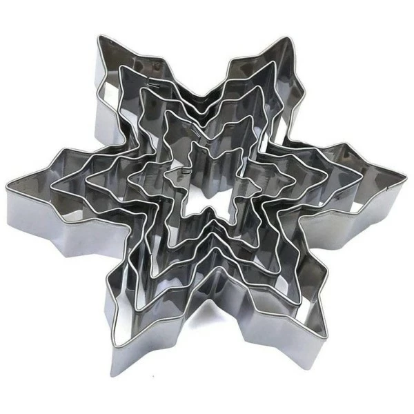 Le moins cher ⌛ Efco Emporte Pièce Modelage Lot De 5 Emporte-pièces En Inox, Flocons De Neige, 2,5 à 10,5 Cm, Découpe Hivernale 🎁 1 Le moins cher ⌛ Efco Emporte Pièce Modelage Lot De 5 Emporte-pièces En Inox, Flocons De Neige, 2,5 à 10,5 Cm, Découpe Hivernale 🎁