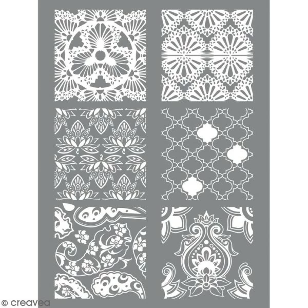 De gros ✔️ Graine Créative Gabarit Pâte Polymère Pochoir Pour Impression De Motifs Sur Pâte Polymère - Hindou - 11,4 X 15,3 Cm 🔥 1 De gros ✔️ Graine Créative Gabarit Pâte Polymère Pochoir Pour Impression De Motifs Sur Pâte Polymère - Hindou - 11,4 X 15,3 Cm 🔥