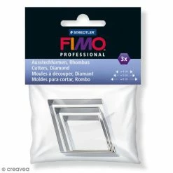 Acheter 👍 Emporte Pièce Modelage Emporte-pièces Fimo Diamant - 3 Pcs 🌟