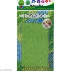 Budget 🛒 DTM Plaque De Texture Plaque Texture Fimo - Losanges - 17,5 X 12,5 Cm 🎉