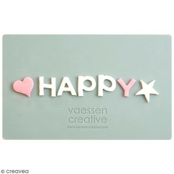 Grosses soldes ⌛ Moule Fimo Moule Silicone Vaessen Creative - Alphabet 🔔 2 Grosses soldes ⌛ Moule Fimo Moule Silicone Vaessen Creative - Alphabet 🔔 – Image 2