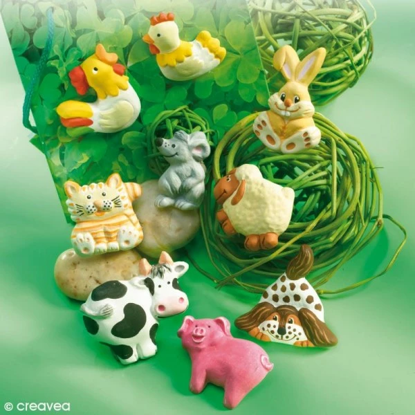 Coupon 🔥 Moule Fimo Moule Pour FIMO Animaux De La Ferme X 9 🌟 2 Coupon 🔥 Moule Fimo Moule Pour FIMO Animaux De La Ferme X 9 🌟 – Image 2
