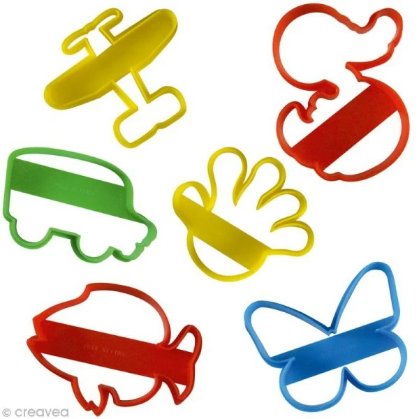 Meilleur prix ⌛ DTM Outil Pâte à Modeler Emporte Pièce à Pâte à Modeler - Grand X6 ⭐ 1 Meilleur prix ⌛ DTM Outil Pâte à Modeler Emporte Pièce à Pâte à Modeler - Grand X6 ⭐