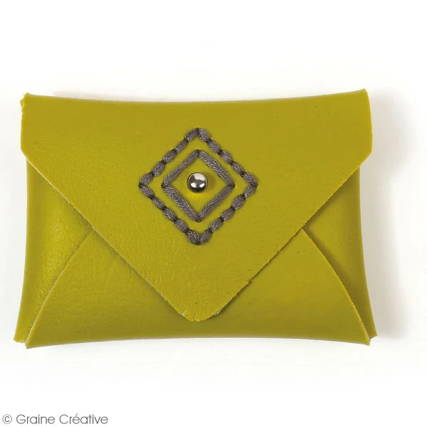 Remise 🧨 Graine Créative Gabarit Pâte Polymère Gabarit Pour Fimo Effet Cuir - Porte-monnaie à Broder - 2 Pcs 😍 2 Remise 🧨 Graine Créative Gabarit Pâte Polymère Gabarit Pour Fimo Effet Cuir - Porte-monnaie à Broder - 2 Pcs 😍 – Image 2