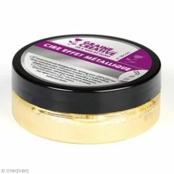 Coupon 🌟 Graine Créative Cire Pour Patine Cire Patine Effet Metallique - Champagne 🔔