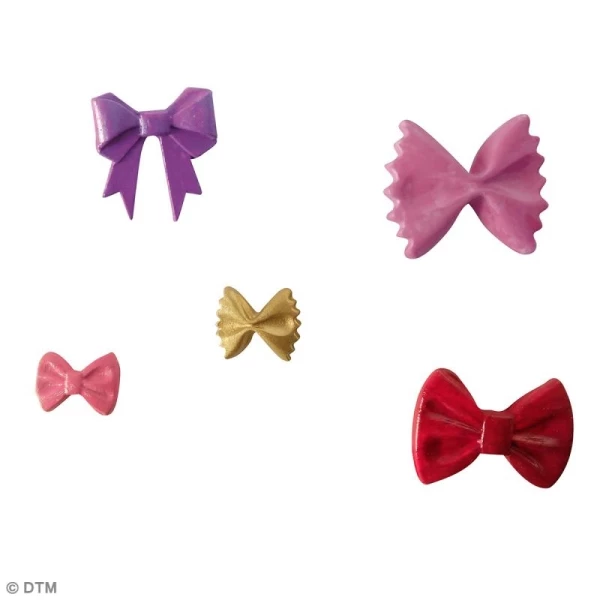 Offres 👏 Moule Porcelaine Froide Mini Moule Silicone Souple DTM - Noeuds - 5 Formes 😀 2 Offres 👏 Moule Porcelaine Froide Mini Moule Silicone Souple DTM - Noeuds - 5 Formes 😀 – Image 2