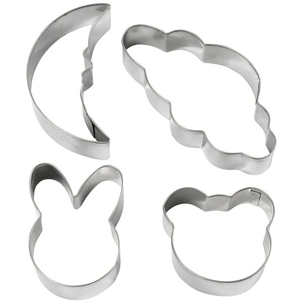 Sortie 🧨 Creativ Company Emporte Pièce Patisserie Emporte Pièce Inox - Nuage Et Ourson - 5 Pcs ⭐ 1 Sortie 🧨 Creativ Company Emporte Pièce Patisserie Emporte Pièce Inox - Nuage Et Ourson - 5 Pcs ⭐