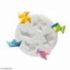 Vente flash 👏 Moule Porcelaine Froide Mini Moule Silicone Souple DTM - Origami - 4 Formes ⌛